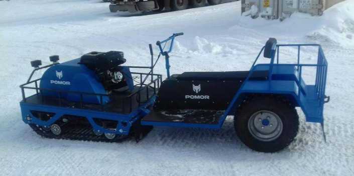 Мотобуксировщик POMOR X-2 K18 в Октябрьском