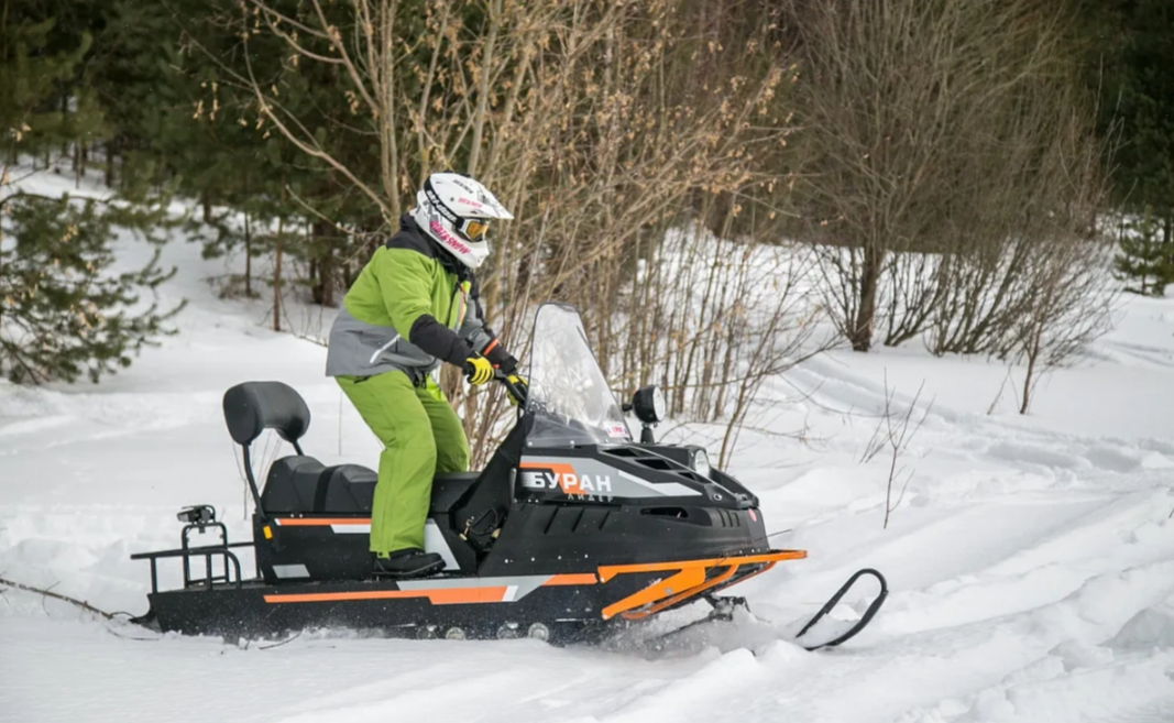 Снегоход Русская механика РМ БУРАН ЛИДЕР АДЕ в Октябрьском