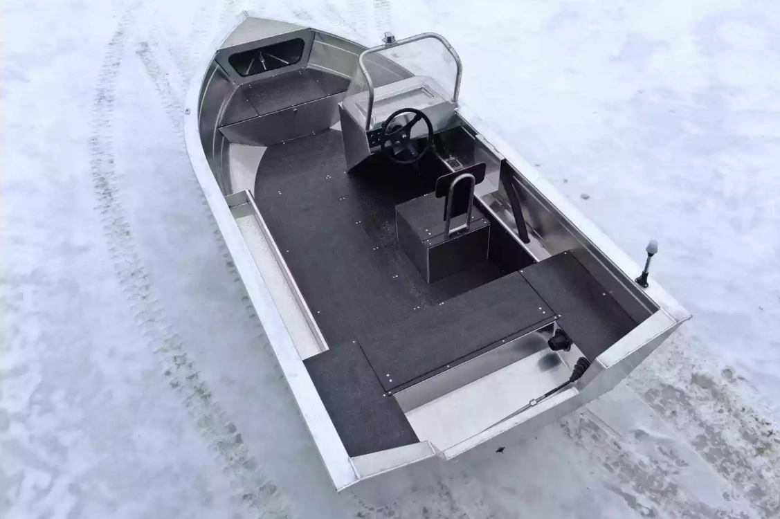 Алюминиевая лодка Неман-400 С в Октябрьском