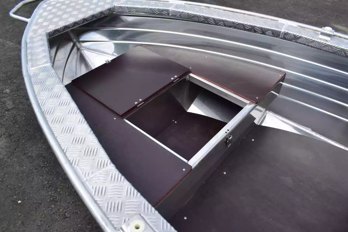 Алюминиевая лодка Wyatboat-390Р Увеличенный борт в Октябрьском