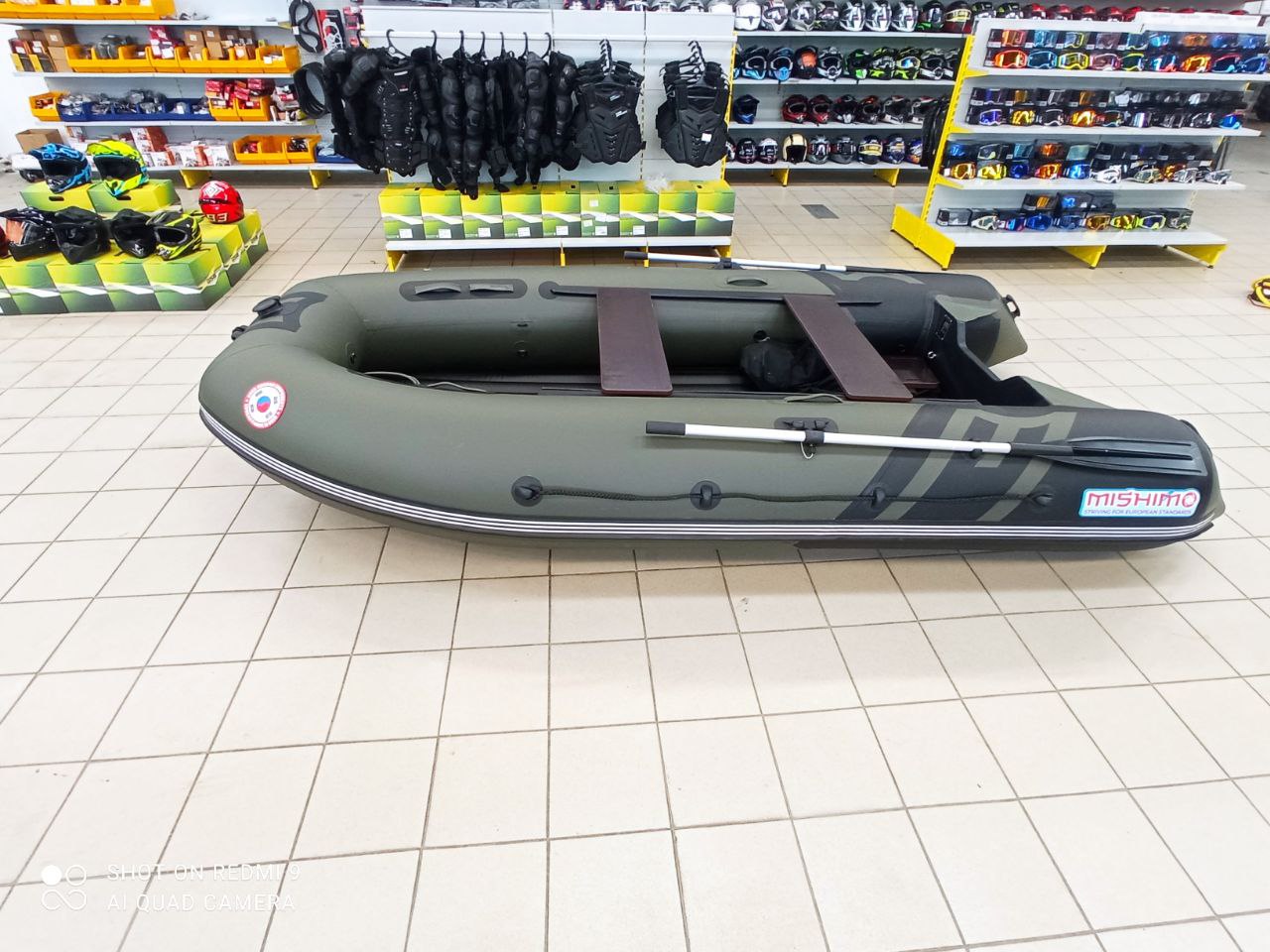 Лодка MISHIMO RIVER JET 390 под водомет в Октябрьском