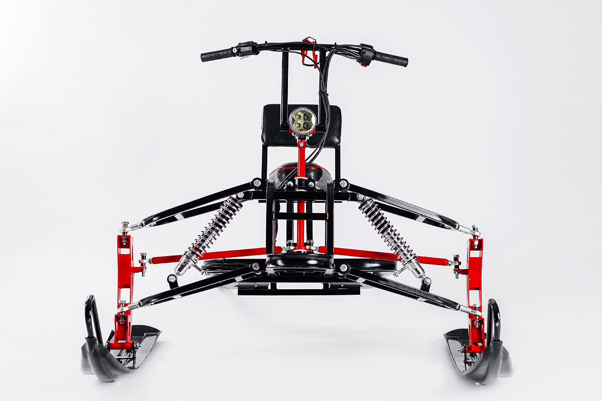 Лыжный модуль IKUDZO с подогревом ручек пластиковые лыжи в Октябрьском