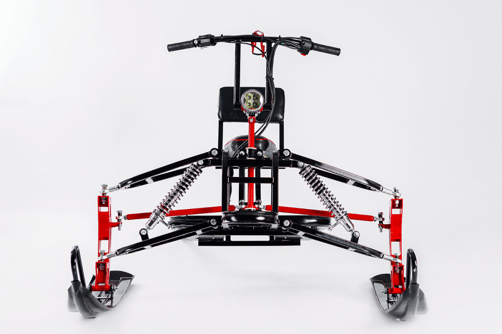 Лыжный модуль IKUDZO с подогревом ручек пластиковые лыжи в Октябрьском