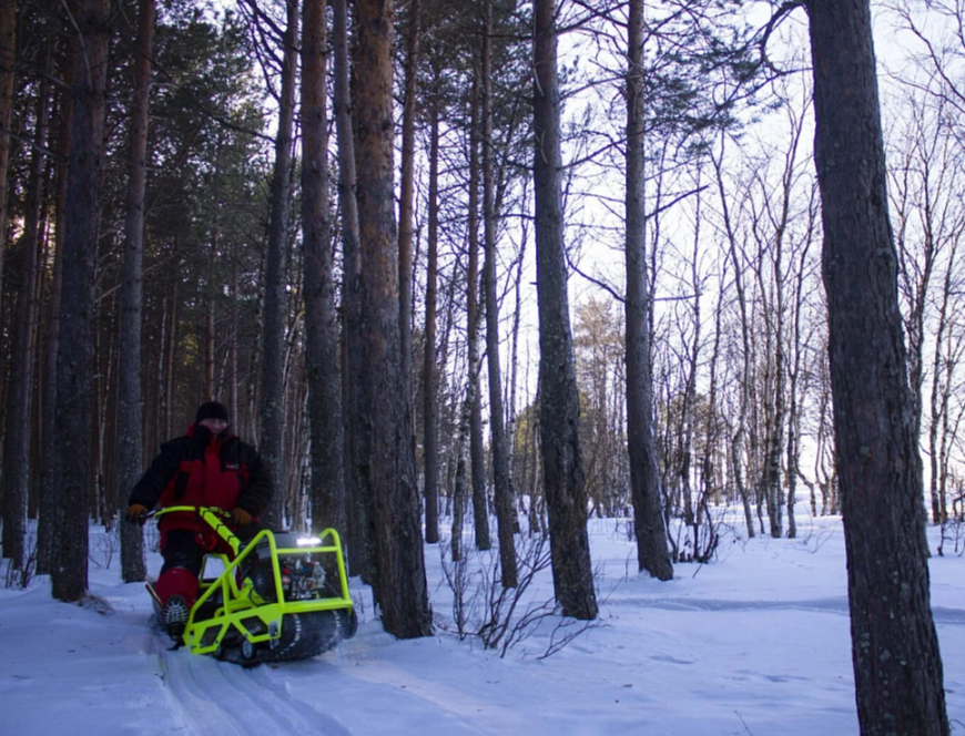 Мотобуксировщик POMOR X-1 PRO K7.5 (8) в Октябрьском