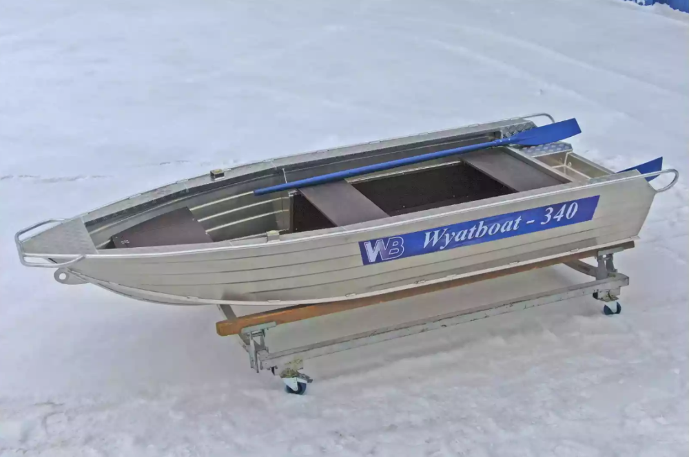 Алюминиевая лодка Wyatboat-340 Р в Октябрьском