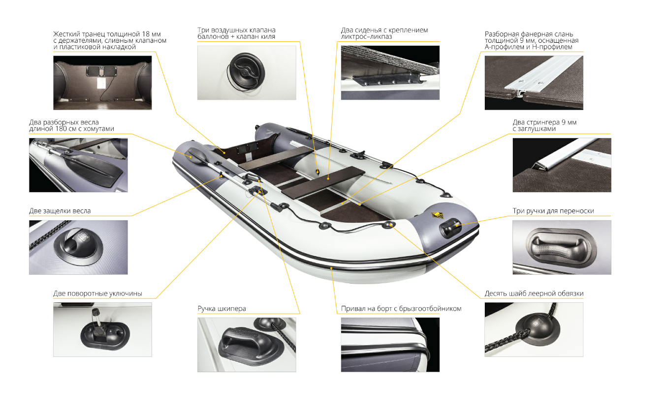Лодка Ривьера Компакт 2900 СК в Октябрьском