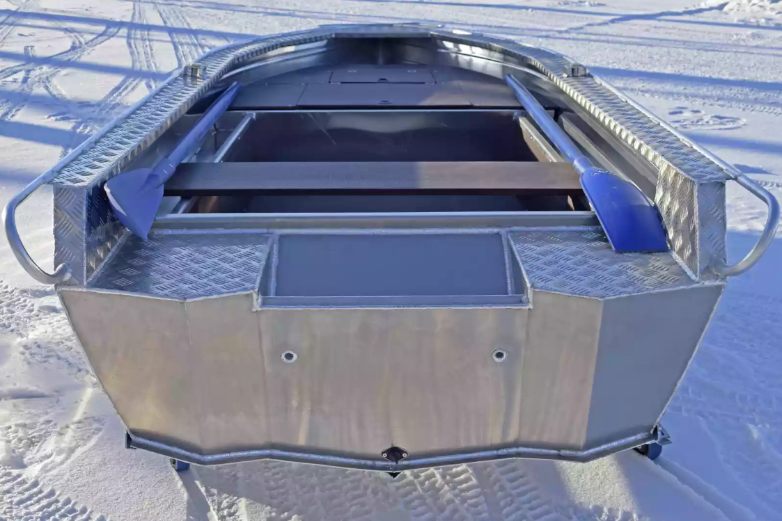 Алюминиевая лодка Wyatboat-370 Р FISH в Октябрьском