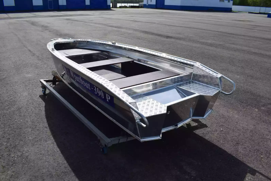 Алюминиевая лодка Wyatboat-390 P в Октябрьском