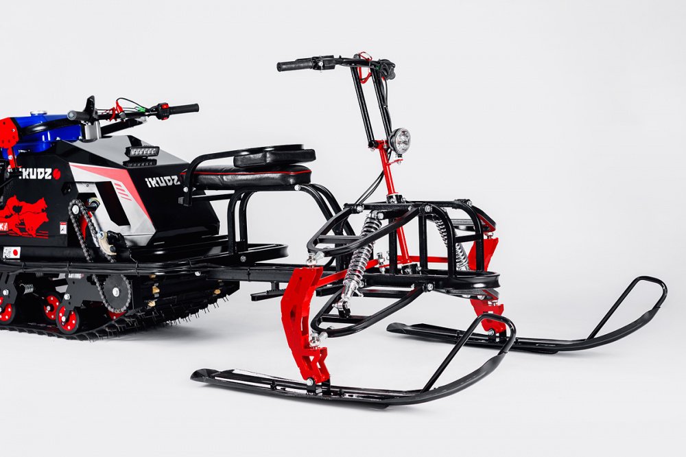 Лыжный модуль IKUDZO TERRAIN с подогревом ручек пластиковые лыжи в Октябрьском