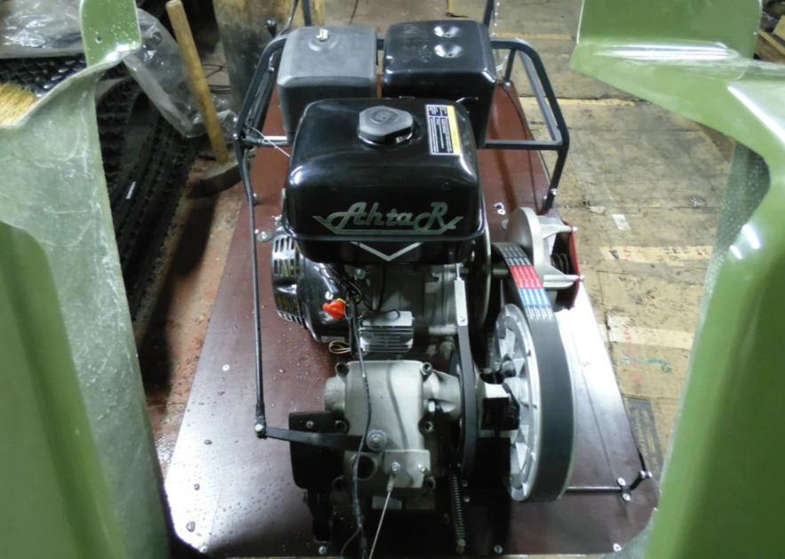 Мотобуксировщик AhtaR LR13 с реверс-вариатором Буран (задний ход) в Октябрьском