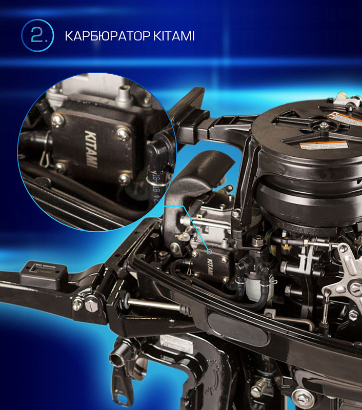 Лодочный мотор MARLIN PROLINE MP 9.9(20) AMHL FORCE в Октябрьском