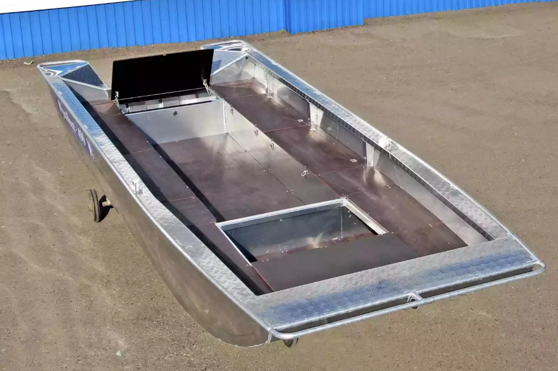 Алюминиевая лодка Wyatboat-490 Jonboat в Октябрьском