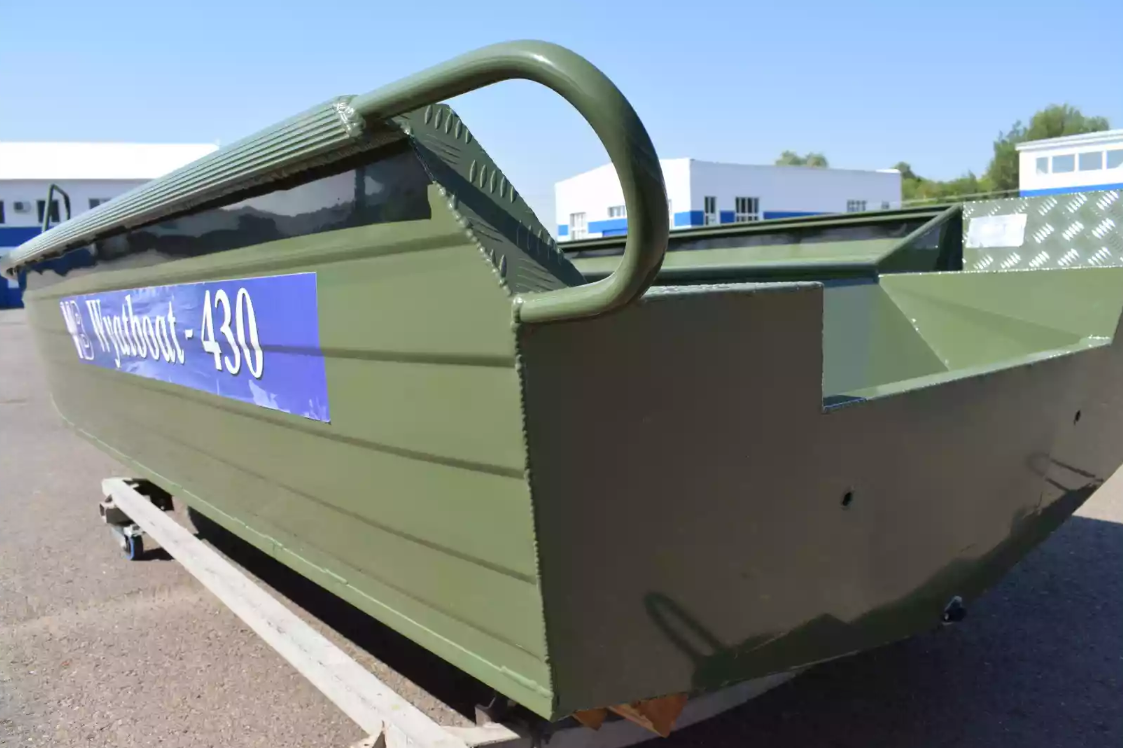 Алюминиевая лодка  Wyatboat-430 Master Fish в Октябрьском