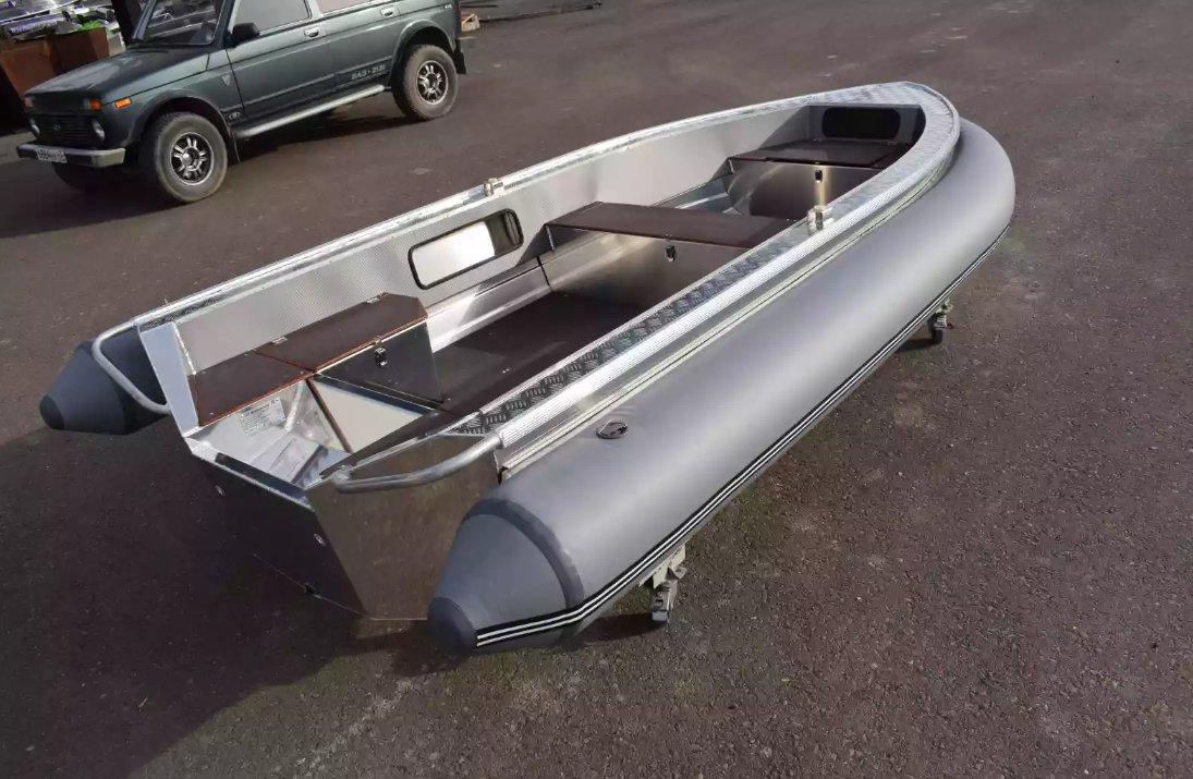 Алюминиевая лодка Wyatboat-370 в Октябрьском