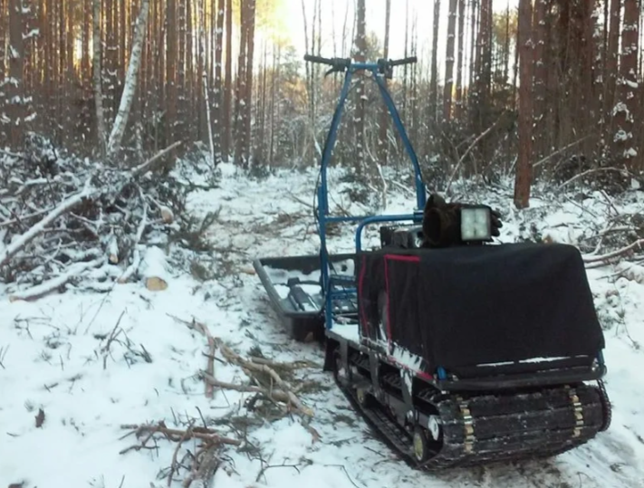 Мотобуксировщик ЮКОН 500 СТАНДАРТ 15 л.с. в Октябрьском