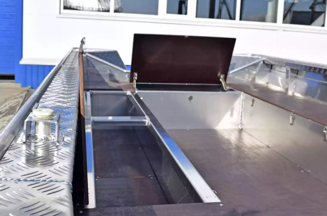 Алюминиевая лодка Wyatboat-490 Jonboat в Октябрьском