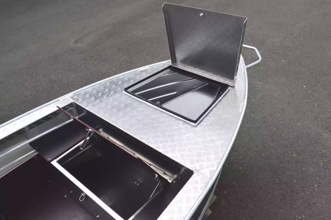 Алюминиевая лодка Wyatboat-390Р PRO в Октябрьском