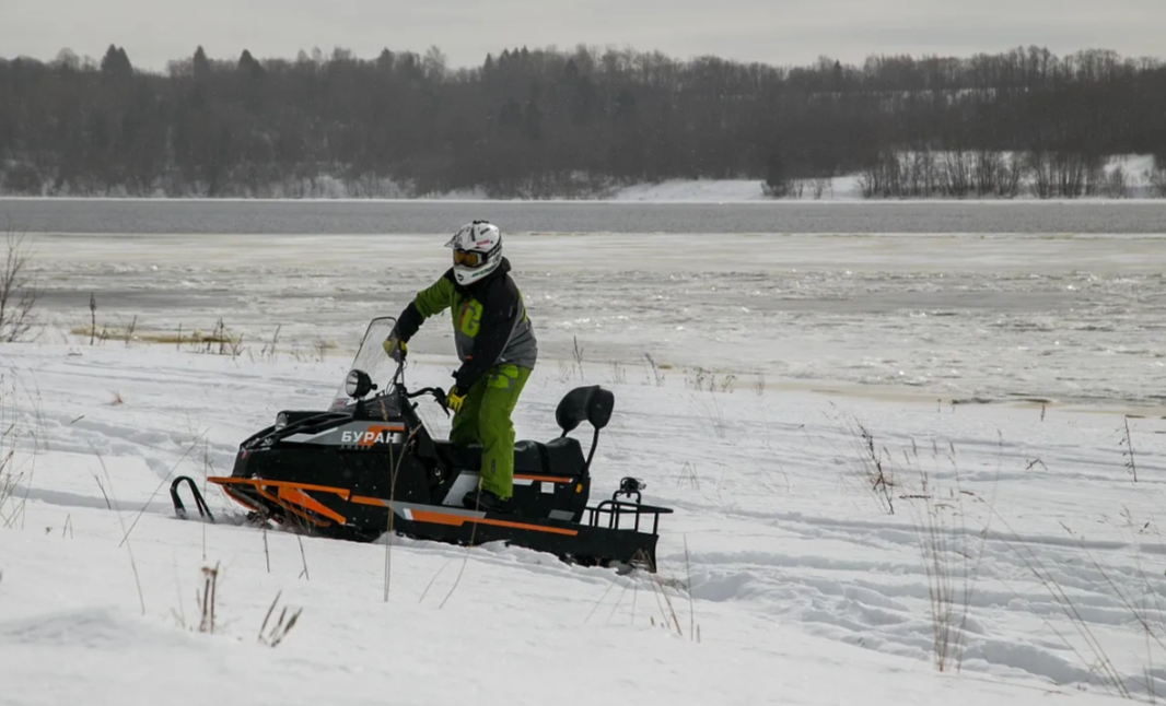 Снегоход Русская механика РМ БУРАН ЛИДЕР АДЕ в Октябрьском