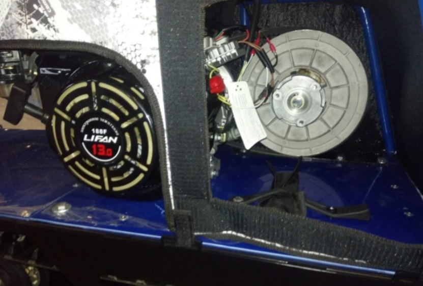 Мотобуксировщик ЮКОН 500 СТАНДАРТ 15 л.с. в Октябрьском