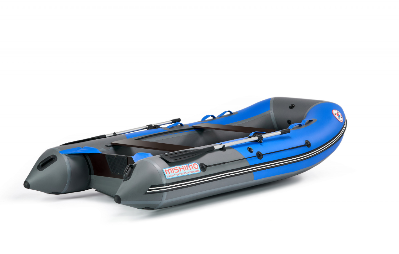 КОМПЛЕКТ ЛОДКА MISHIMO PRO 350 + ЛОДОЧНЫЙ МОТОР MARLIN MP 9.9 (15) AMHS PROLINE в Октябрьском