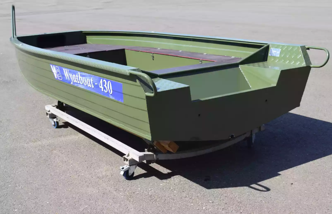Алюминиевая лодка  Wyatboat-430 Master Fish в Октябрьском