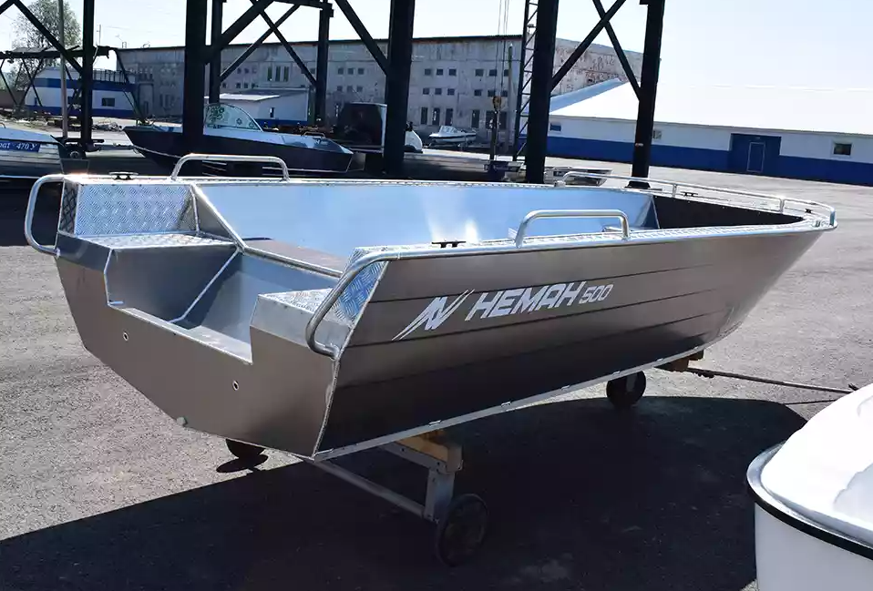 Алюминиевая лодка Неман-500 P в Октябрьском