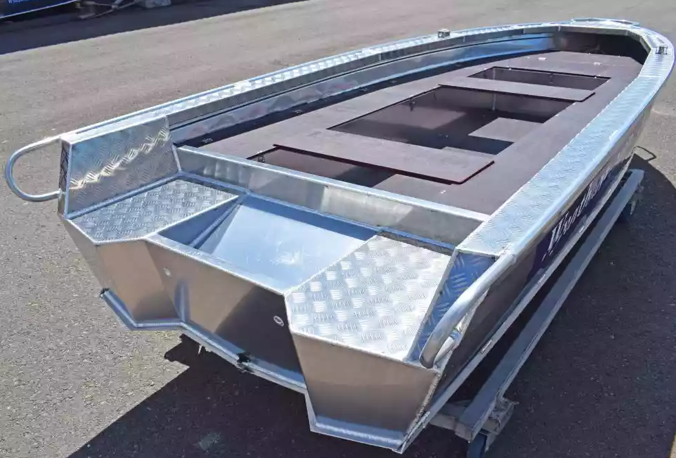 Алюминиевая лодка Wyatboat-390РМ в Октябрьском