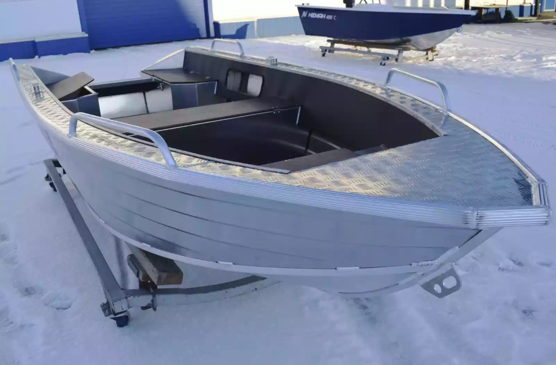Алюминиевая лодка Wyatboat-370 в Октябрьском