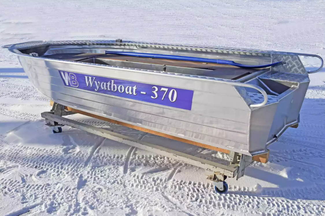 Алюминиевая лодка Wyatboat-370 РМ в Октябрьском