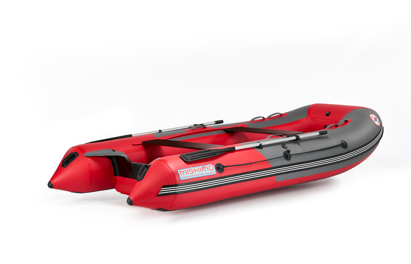 КОМПЛЕКТ ЛОДКА MISHIMO PRO 350 + ЛОДОЧНЫЙ МОТОР MARLIN MP 9.9 (15) AMHS PROLINE в Октябрьском
