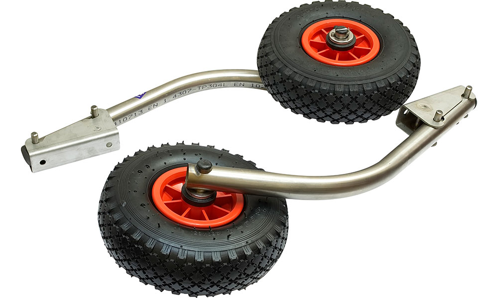 Транцевые колеса модульные для нднд из нержавеющей стали в Октябрьском