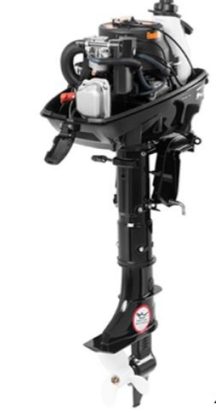 Лодочный мотор HIDEA HD5FHS (с баком) в Октябрьском