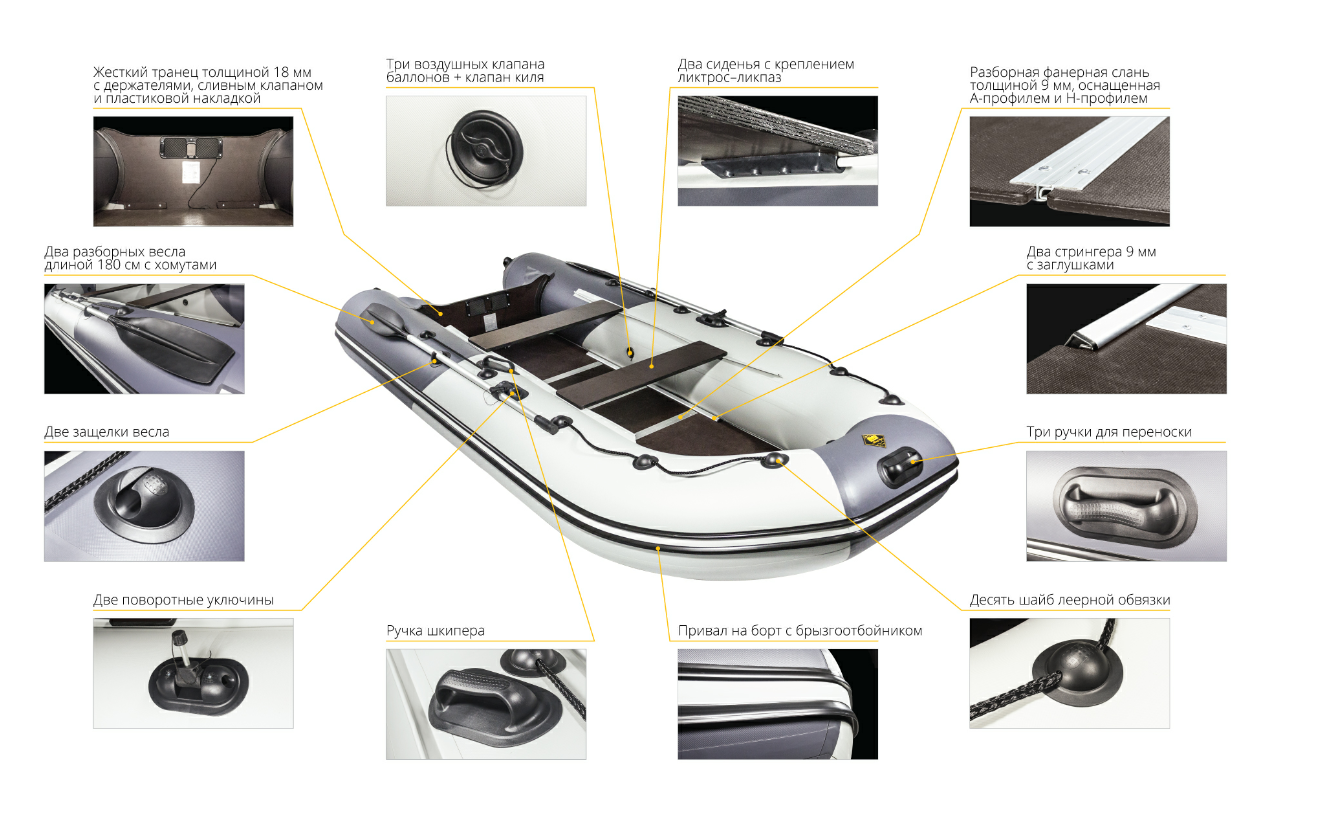 Лодка Ривьера Компакт 3600 СК в Октябрьском