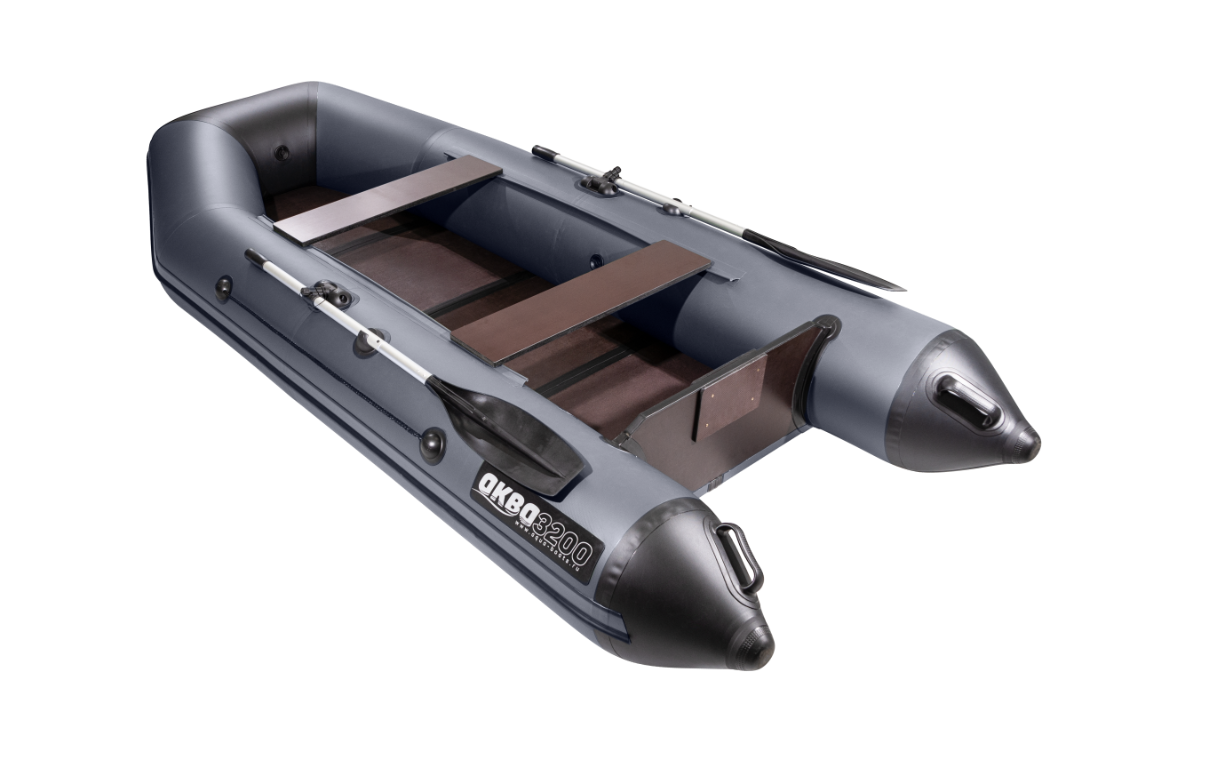  Лодка АКВА 3200 слань-книжка киль в Октябрьском