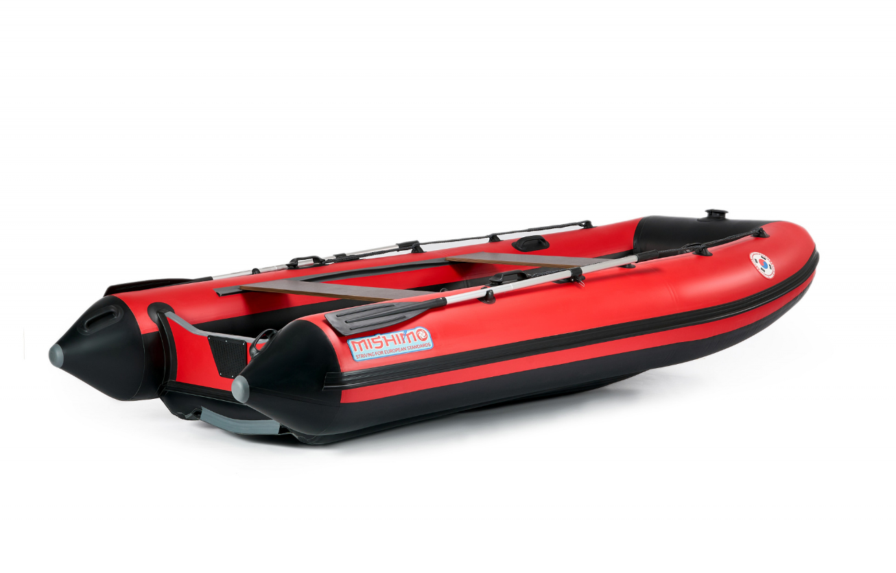 КОМПЛЕКТ ЛОДКА MISHIMO RAPID 360 + ЛОДОЧНЫЙ МОТОР MARLIN PROLINE MP 9.9 (15) AMHS в Октябрьском