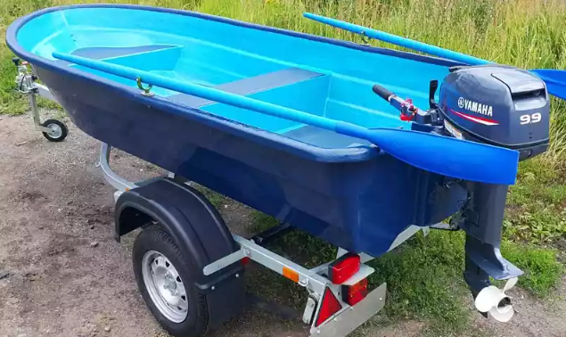 Стеклопластиковая лодка Neman-340 (тримаран) в Октябрьском