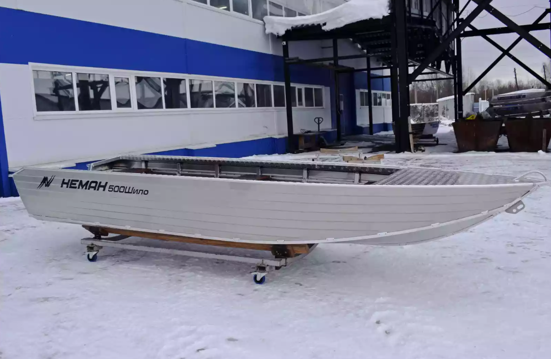 Алюминиевая лодка Neman-500 Шило в Октябрьском