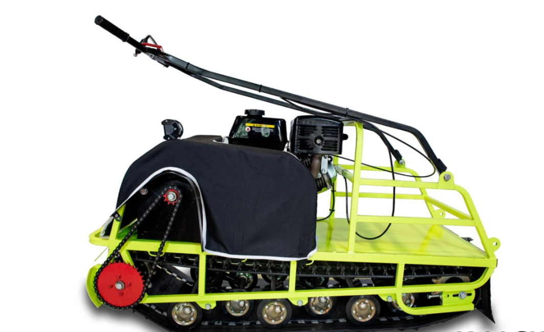 Мотобуксировщик Бурлак ХОЗЯИН-1 (капот ткань) в Октябрьском