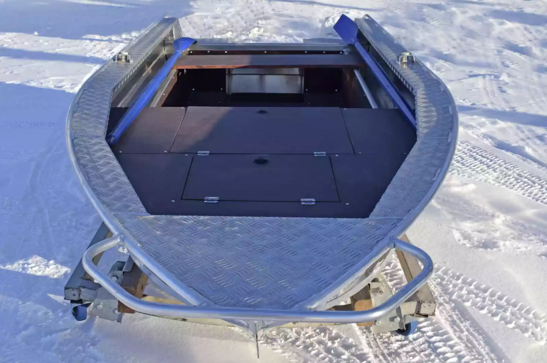 Алюминиевая лодка Wyatboat-370 Р FISH в Октябрьском