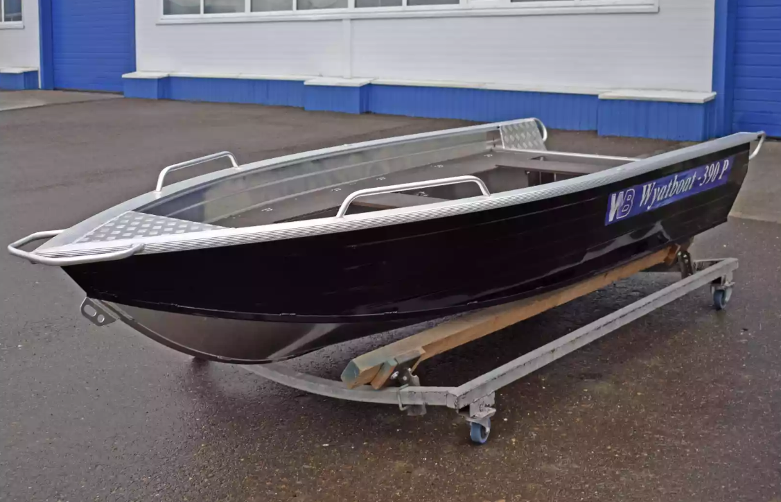 Алюминиевая лодка Wyatboat-390РМ в Октябрьском