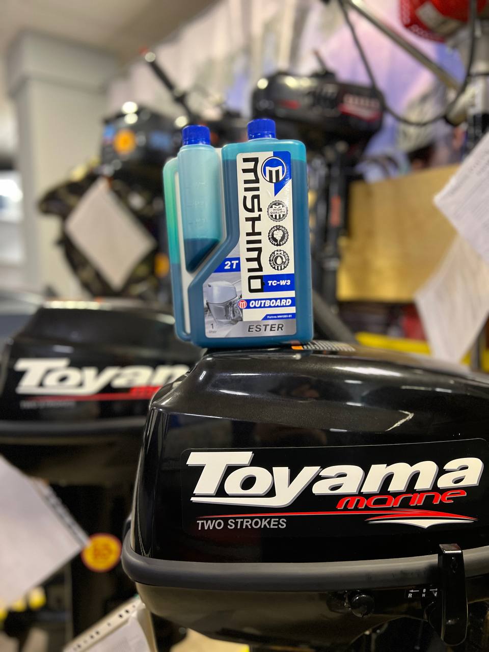 Масло MISHIMO 2T OUTBOARD (ESTER) полусинтетика 1 л в Октябрьском