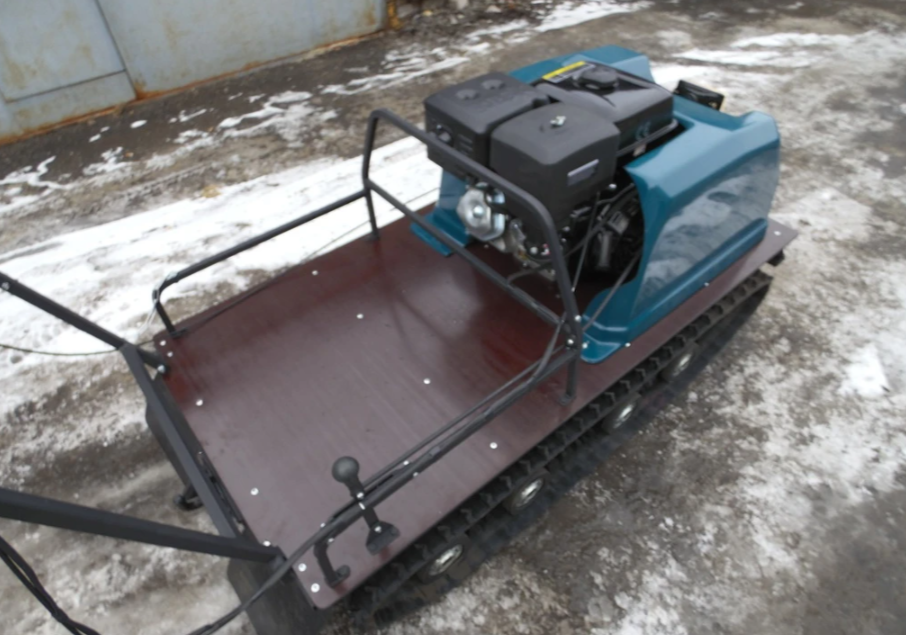 Мотобуксировщик AhtaR LR13 с реверс-вариатором Буран (задний ход) в Октябрьском