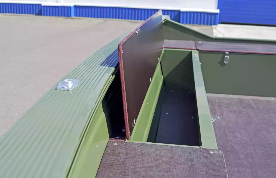 Алюминиевая лодка  Wyatboat-430 Master Fish в Октябрьском