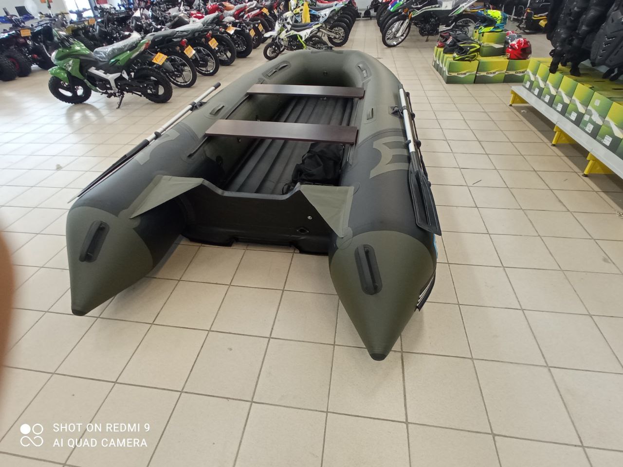 Лодка MISHIMO RIVER JET 400 под водомет в Октябрьском