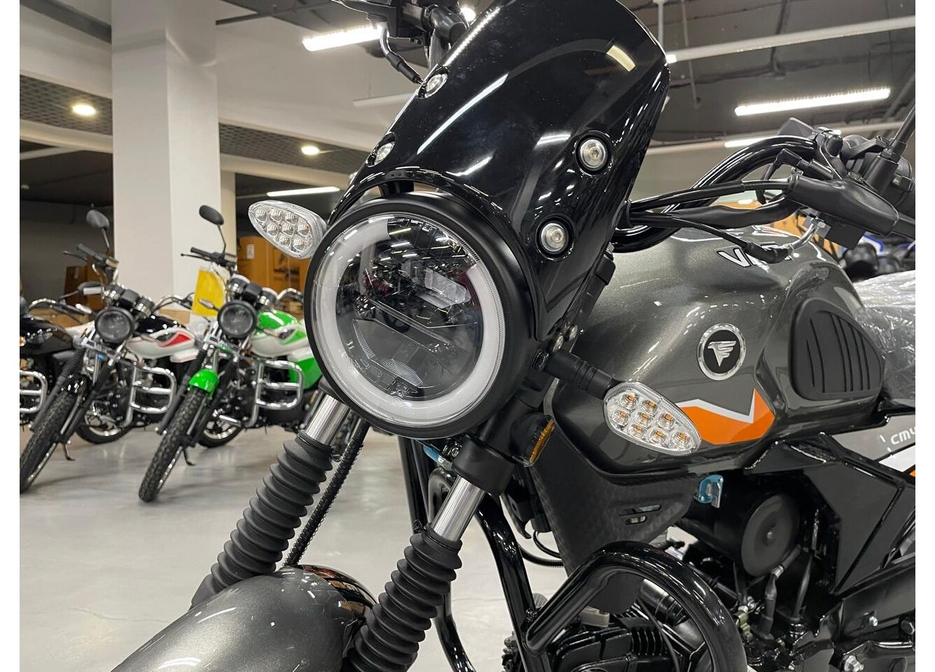 Мопед VMC NOVA 49сс (125сс) Led Full, дисковый тормоз, RKB RATO с баланс. валом, сигнализация в Октябрьском