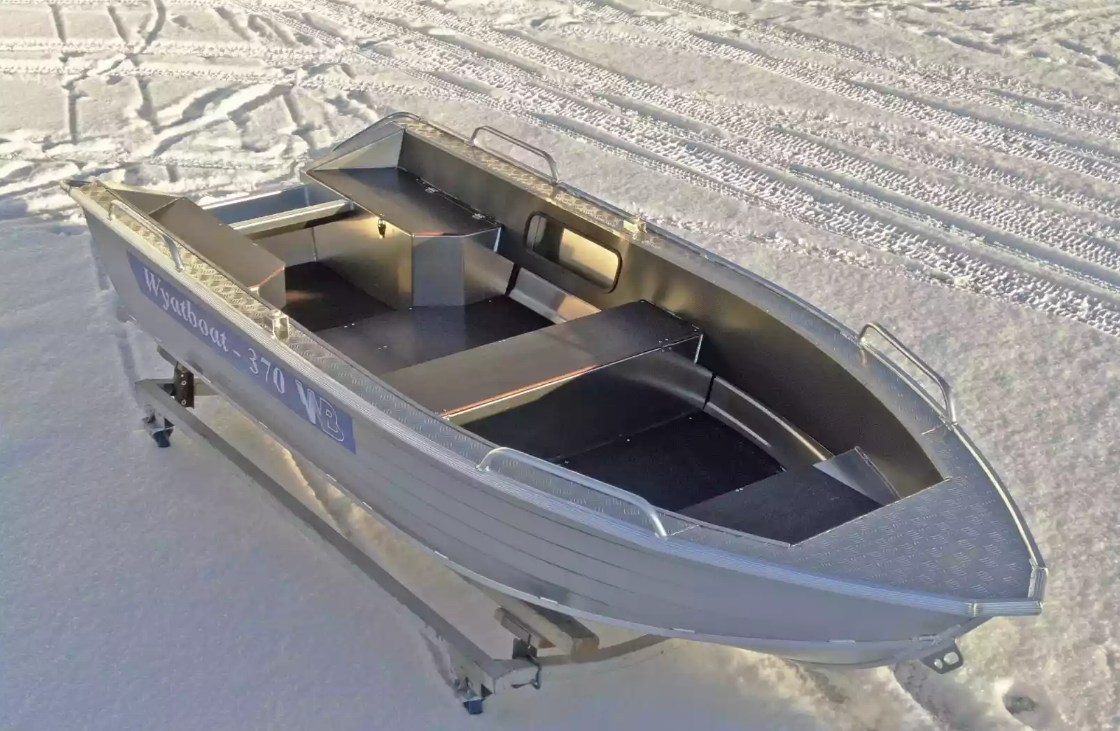 Алюминиевая лодка Wyatboat-370 в Октябрьском
