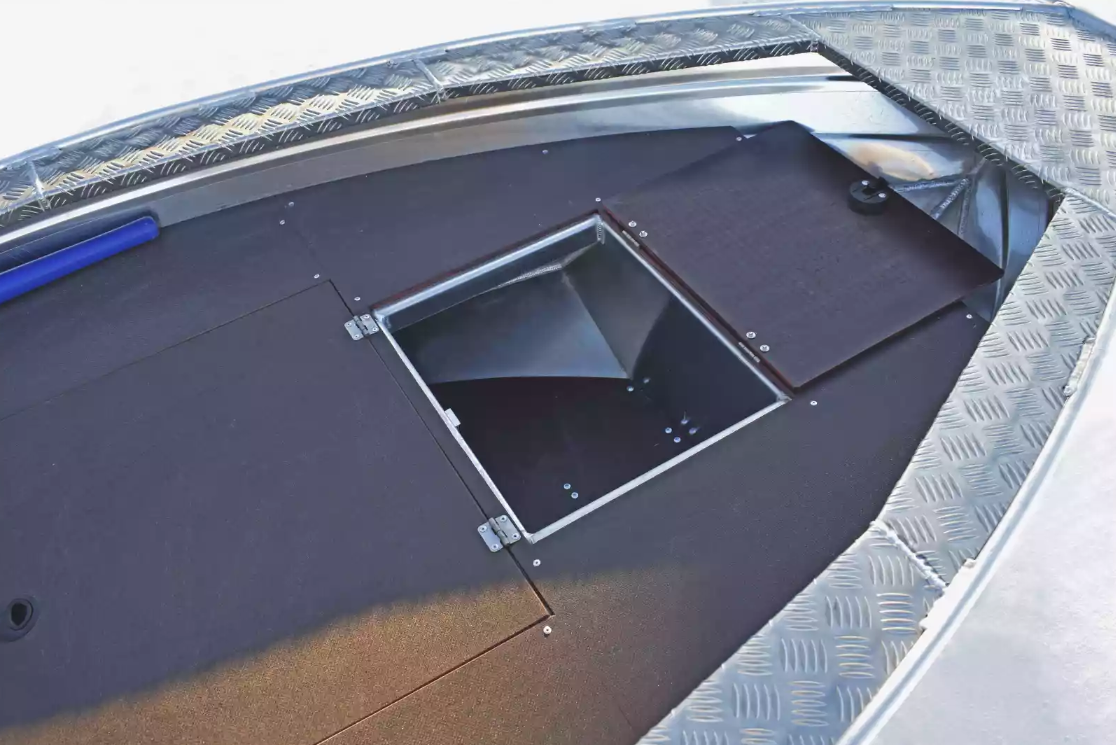 Алюминиевая лодка Wyatboat-370 Р FISH в Октябрьском