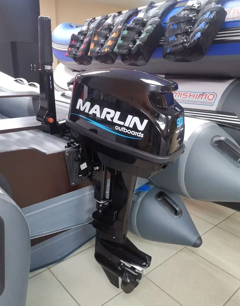 КОМПЛЕКТ ЛОДКА MISHIMO LITE 350 + МОТОР 9,8 Л.С. в Октябрьском