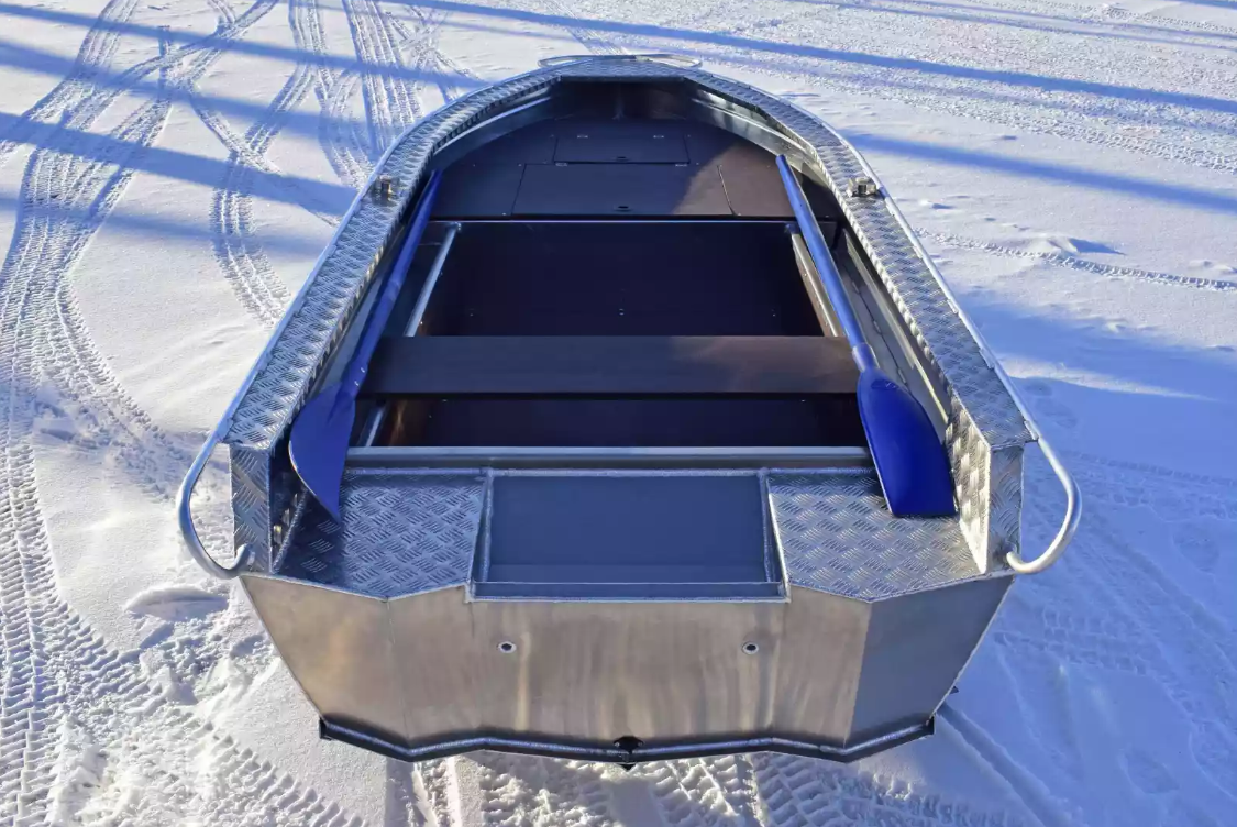 Алюминиевая лодка Wyatboat-370 Р FISH в Октябрьском