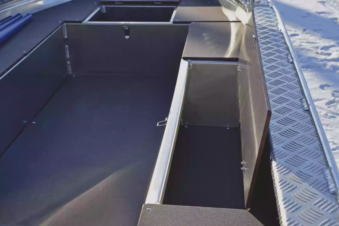 Алюминиевая лодка Wyatboat-370 РМ в Октябрьском